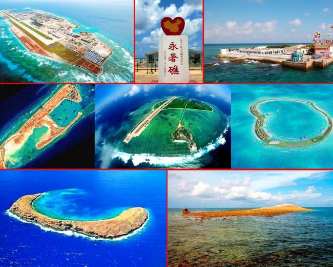 中国南海吹填工程_南海吹填工程示意图_陆域吹填工程将完成